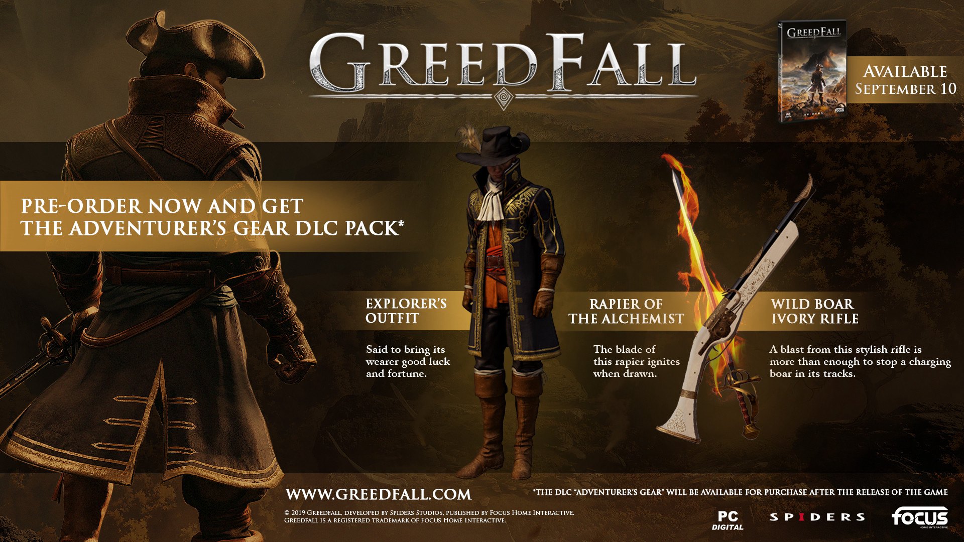 [$ 19.55] GreedFall Gold Edition EU XBOX One CD Key