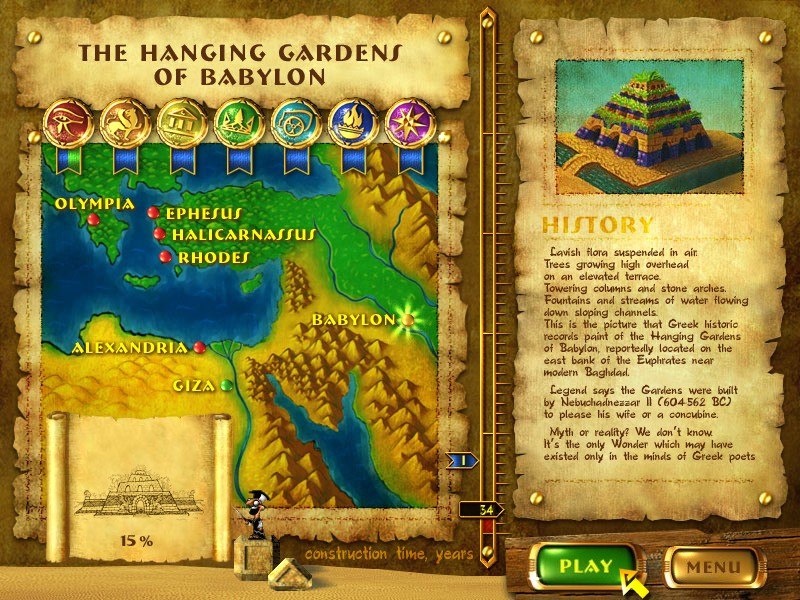 [$ 7.27] 7 Wonders of the Ancient World Steam CD Key