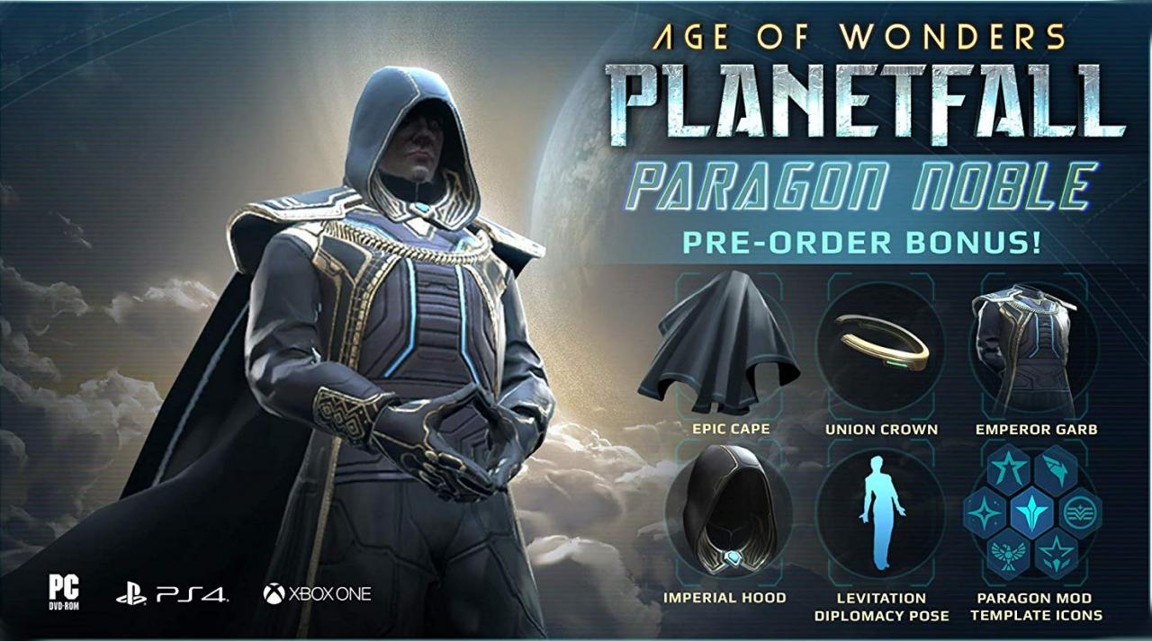 [$ 11.28] Age of Wonders: Planetfall - Paragon Set DLC Steam CD Key