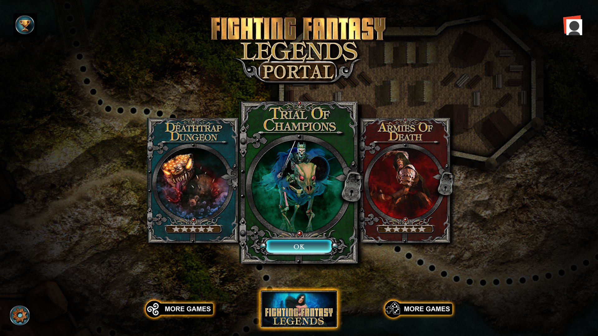 [$ 2.14] Fighting Fantasy Legends Portal Steam CD Key