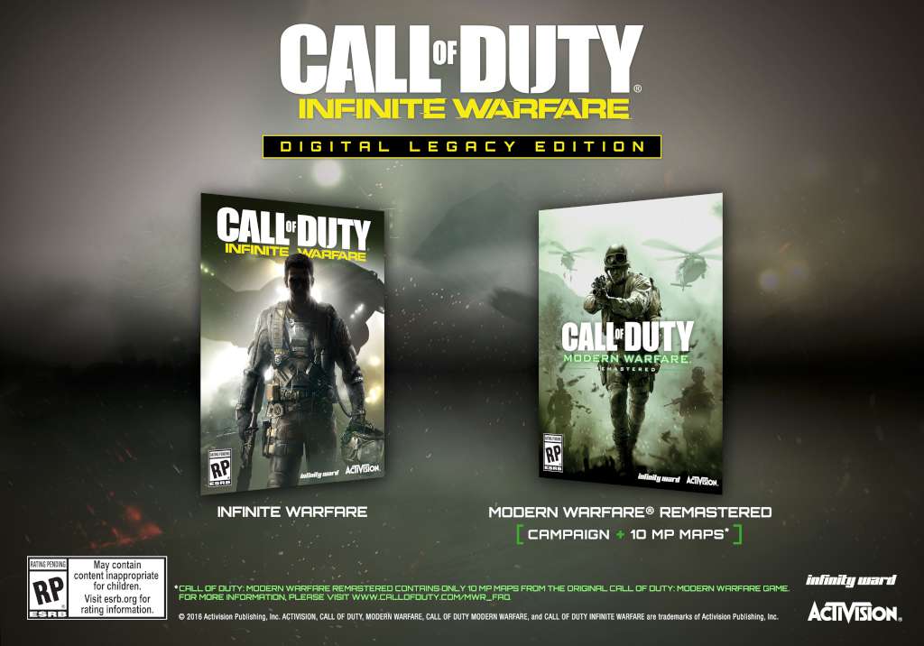 [$ 68.2] Call of Duty: Infinite Warfare Legacy Edition NA Steam CD Key