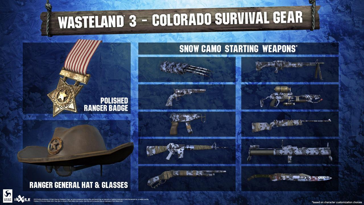 [$ 1.63] Wasteland 3 - Colorado Survival Gear DLC Steam CD Key