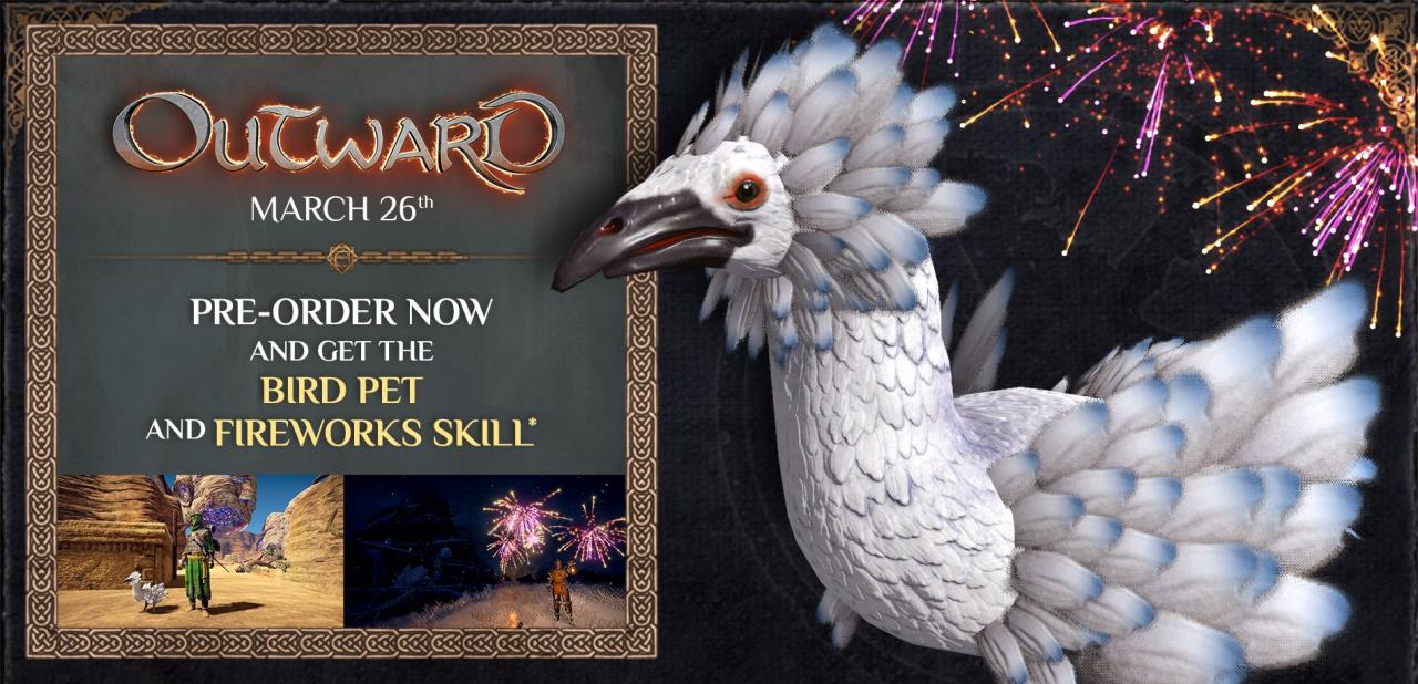 [$ 1.67] Outward - Pearl Bird Pet and Fireworks Skill DLC Steam CD Key