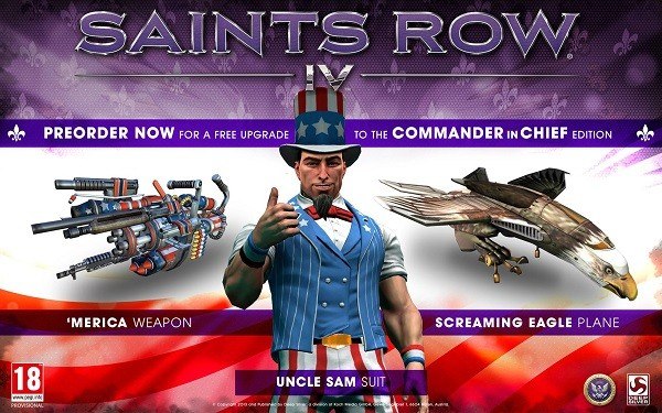 [$ 6.77] Saints Row IV Commander in Chief Edition Steam CD Key