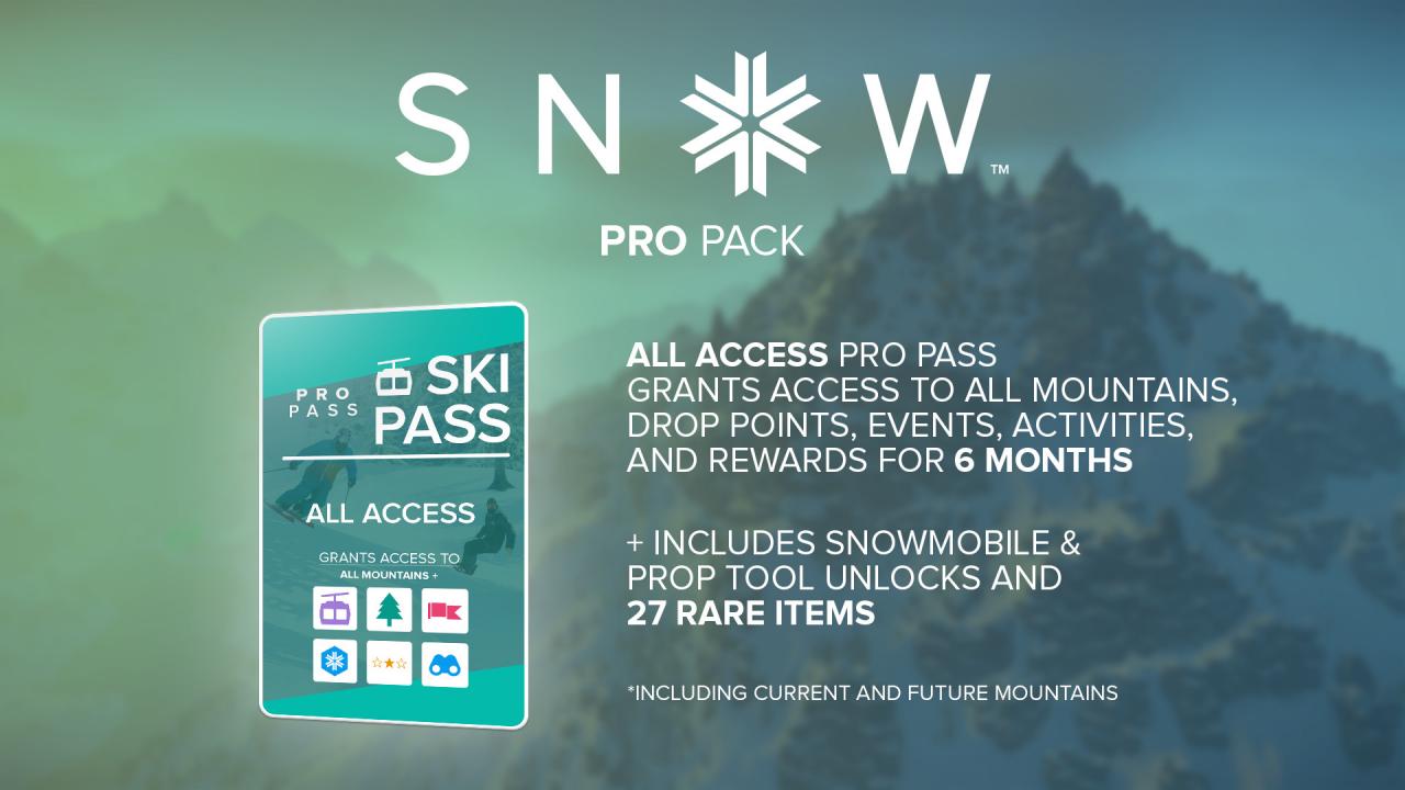 [$ 0.53] SNOW - Pro Pack DLC EU Steam CD Key