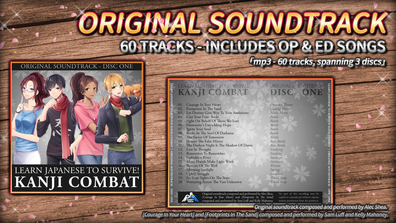 [$ 0.32] Learn Japanese To Survive! Kanji Combat - Original Soundtrack DLC Steam CD Key