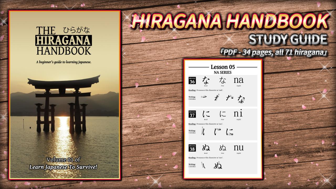 [$ 1.8] Learn Japanese To Survive! Hiragana Battle - Study Guide DLC Steam CD Key