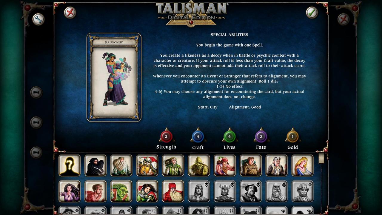 [$ 0.8] Talisman - Character Pack #11 - Illusionist DLC Steam CD Key