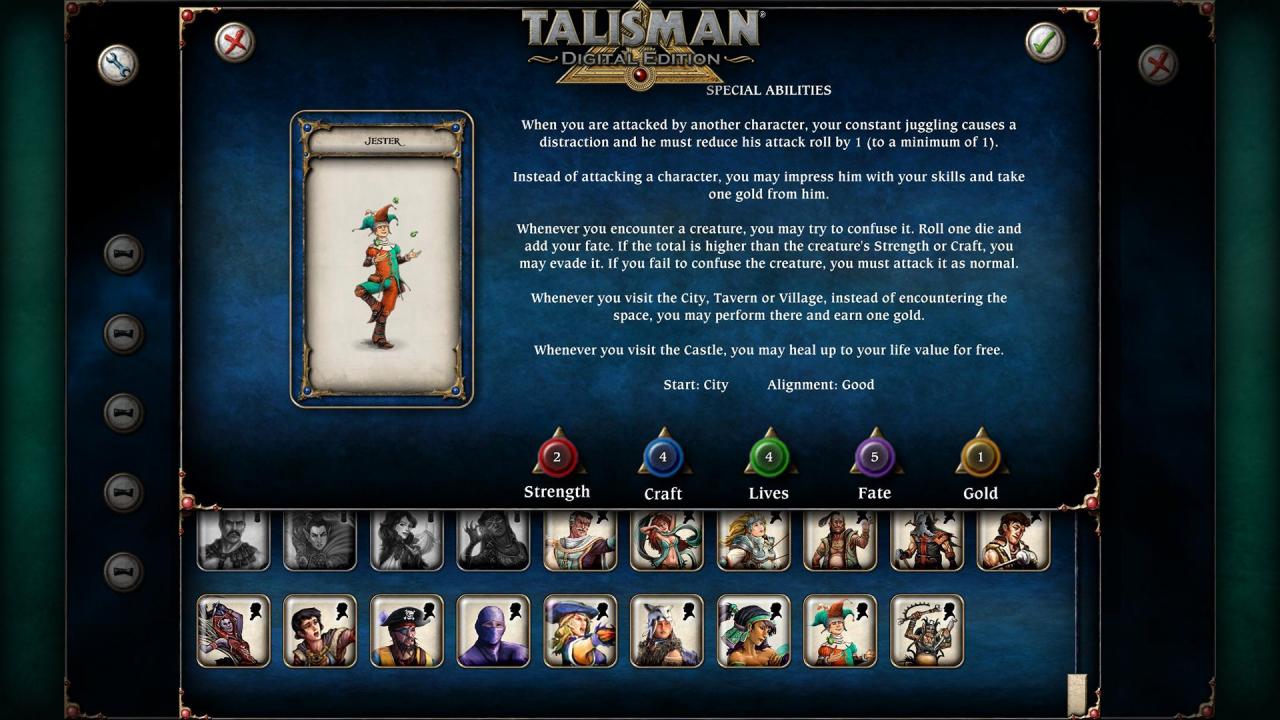 [$ 0.86] Talisman - Character Pack #12 - Jester DLC Steam CD Key