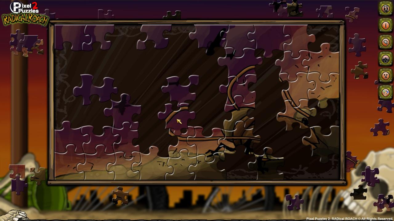 [$ 0.5] Pixel Puzzles 2: RADical ROACH Steam CD Key
