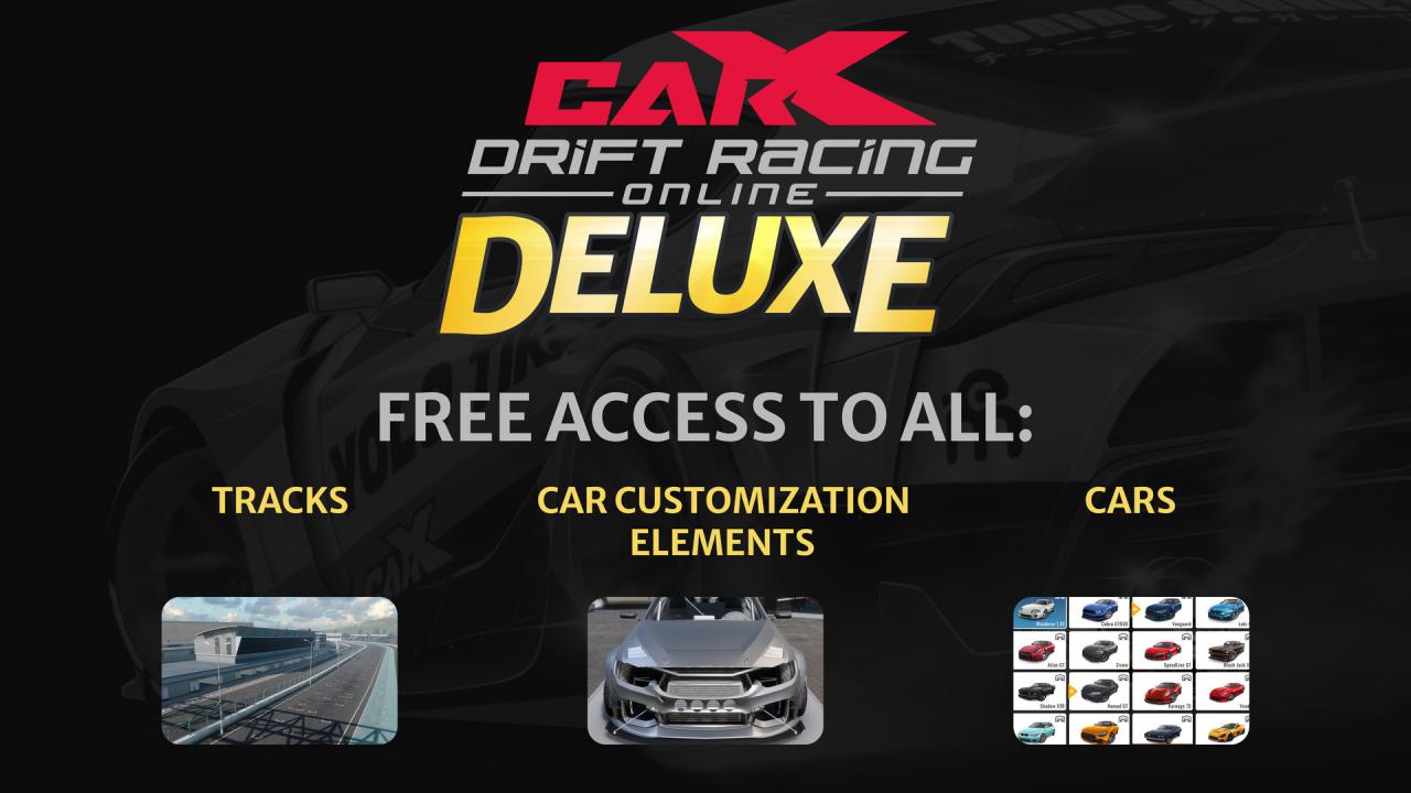 [$ 25.21] CarX Drift Racing Online - Deluxe DLC Steam Altergift