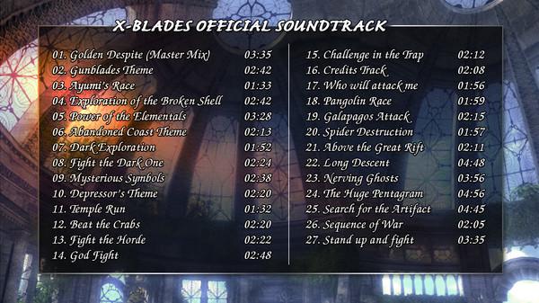 [$ 0.55] X-Blades - Soundtrack DLC Steam CD Key