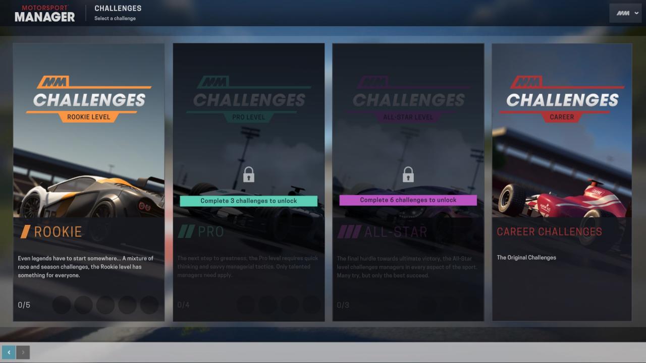 [$ 2.47] Motorsport Manager - Challenge Pack DLC LATAM Steam CD Key