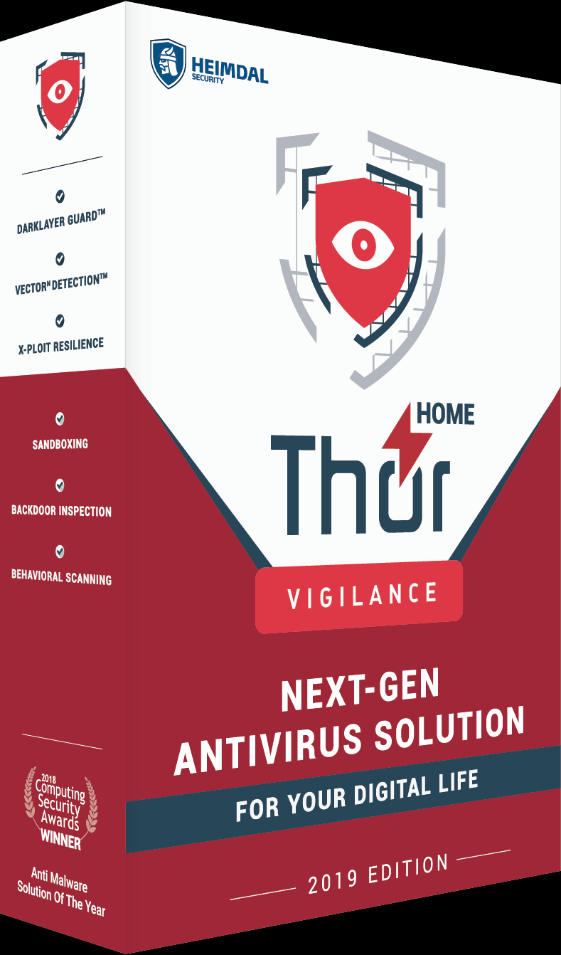 [$ 18.36] THOR Vigilance Home - Antivirus (1 year / 3 PCs)