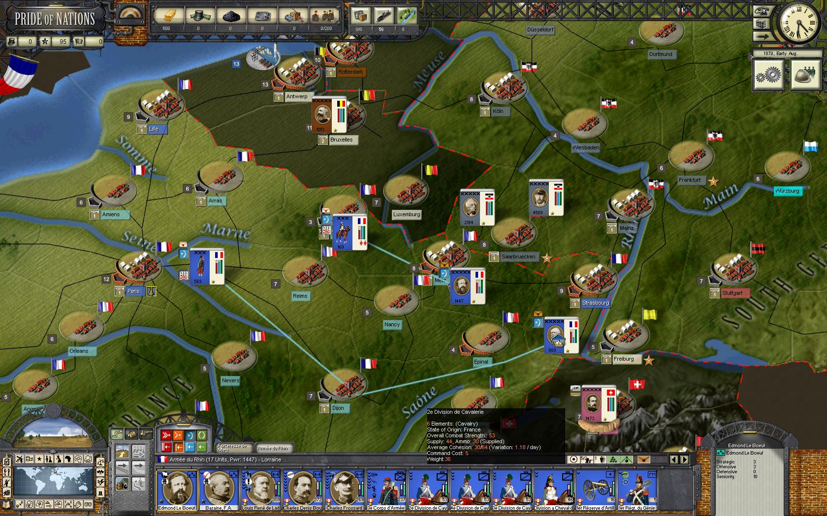 [$ 4.38] Pride of Nations - The Franco-Prussian War 1870 DLC Steam CD Key