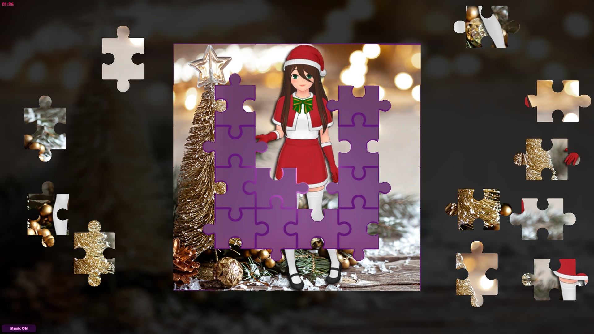 [$ 0.18] Anime Jigsaw Girls - Christmas Steam CD Key