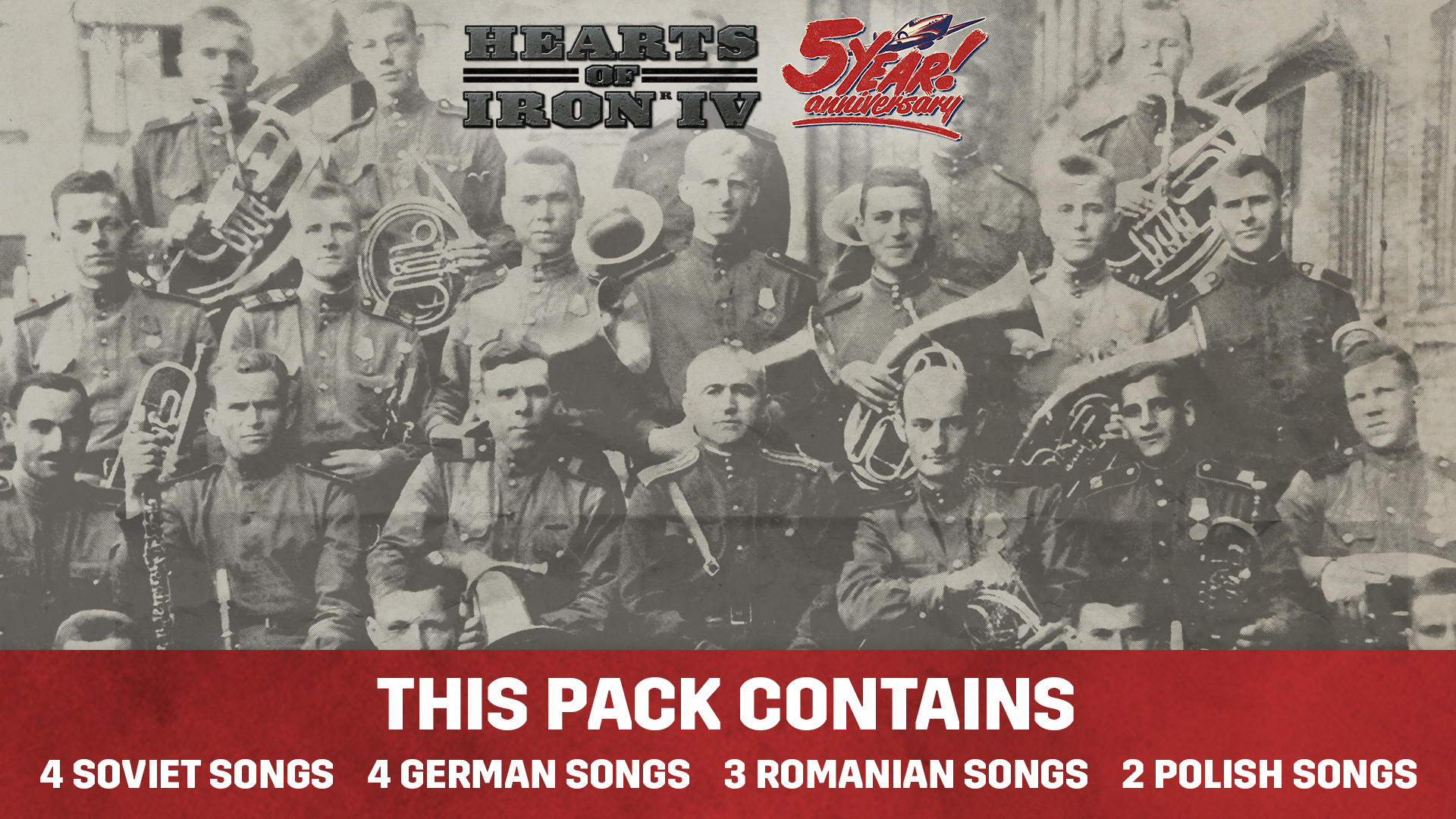 [$ 3.15] Hearts of Iron IV - Eastern Front Music Pack DLC Steam CD Key