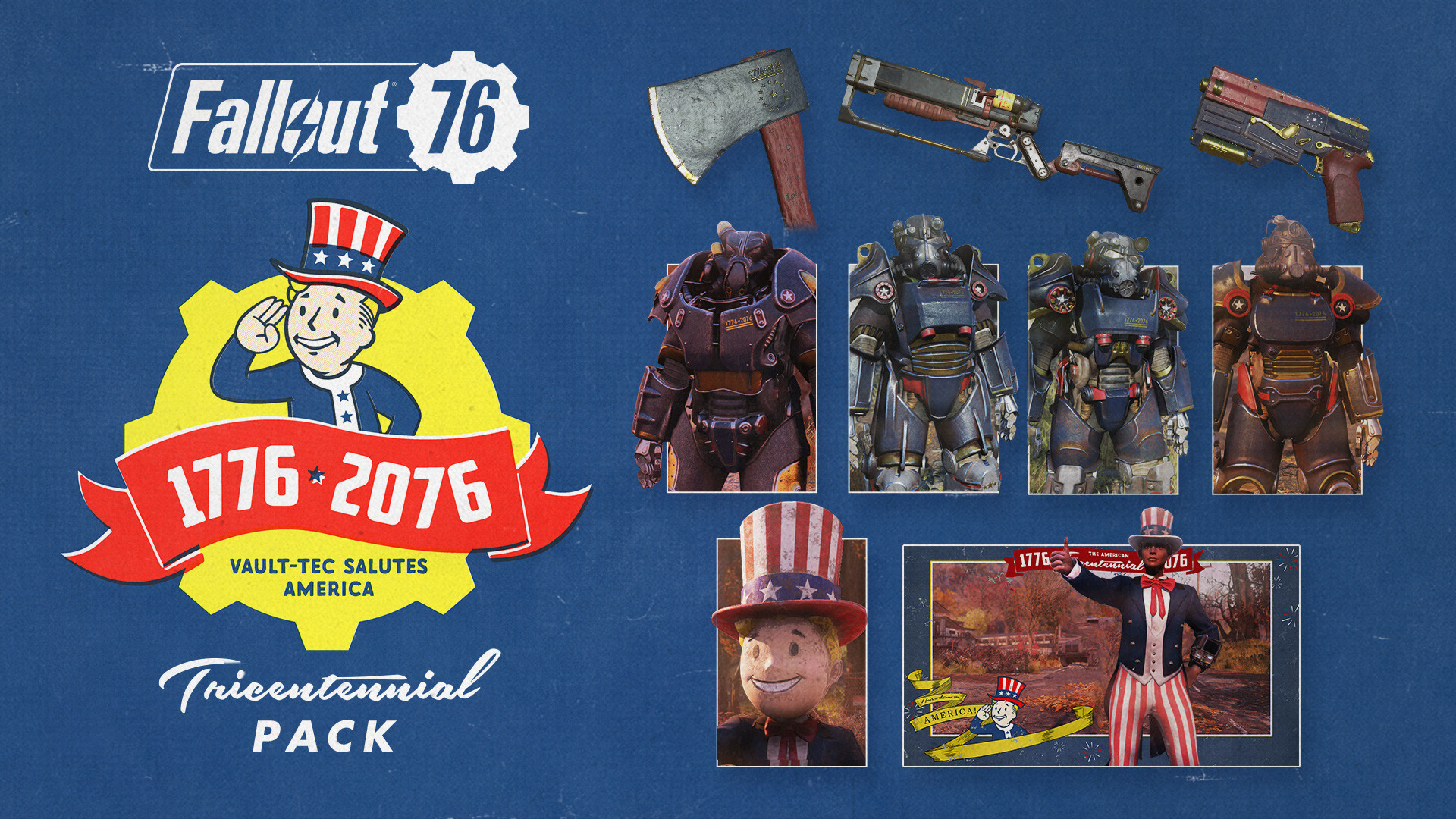 [$ 5.65] Fallout 76 - Tricentennial Pack DLC Steam CD Key