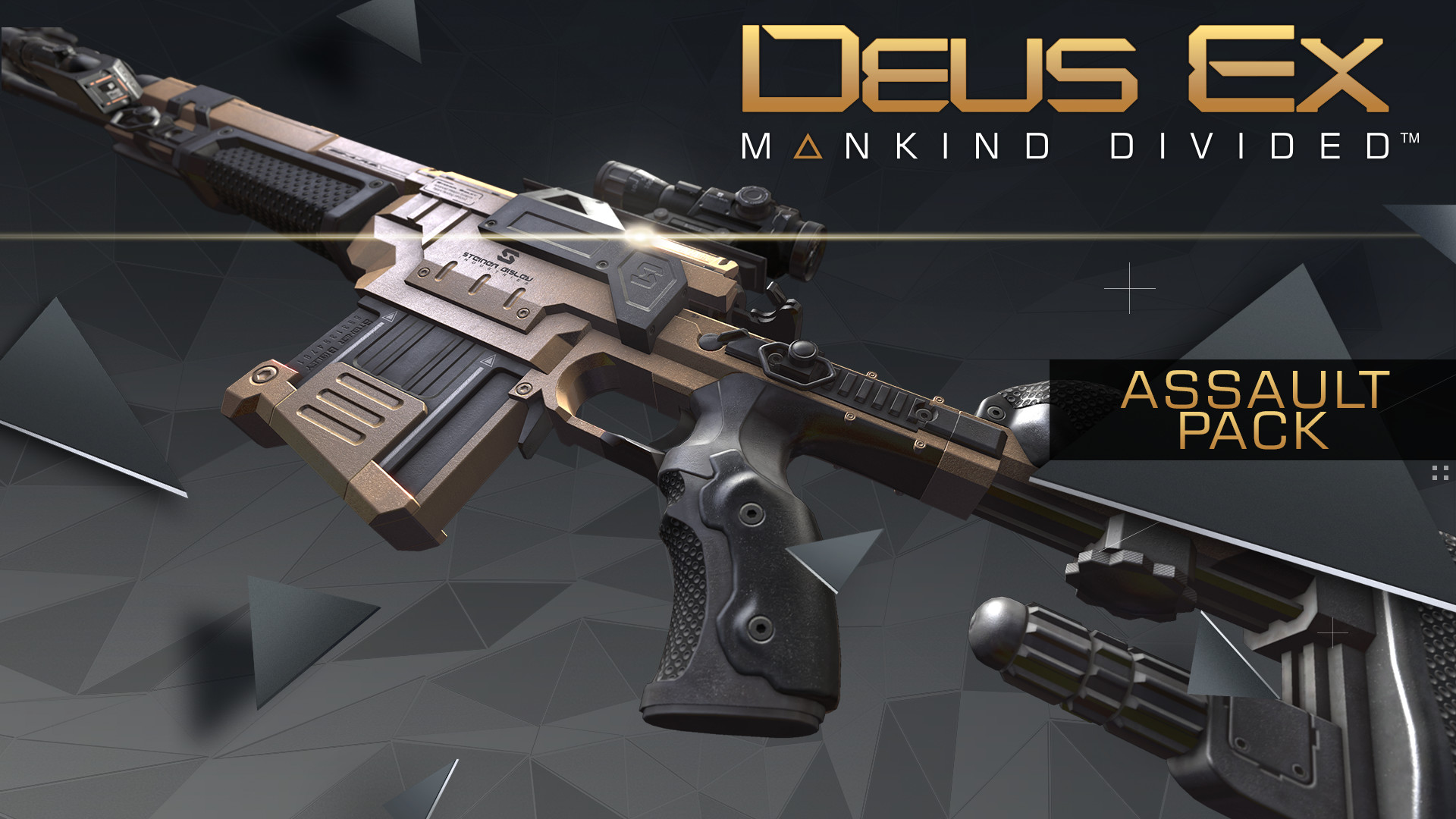 [$ 4.51] Deus Ex: Mankind Divided  - Assault Pack DLC Steam CD Key