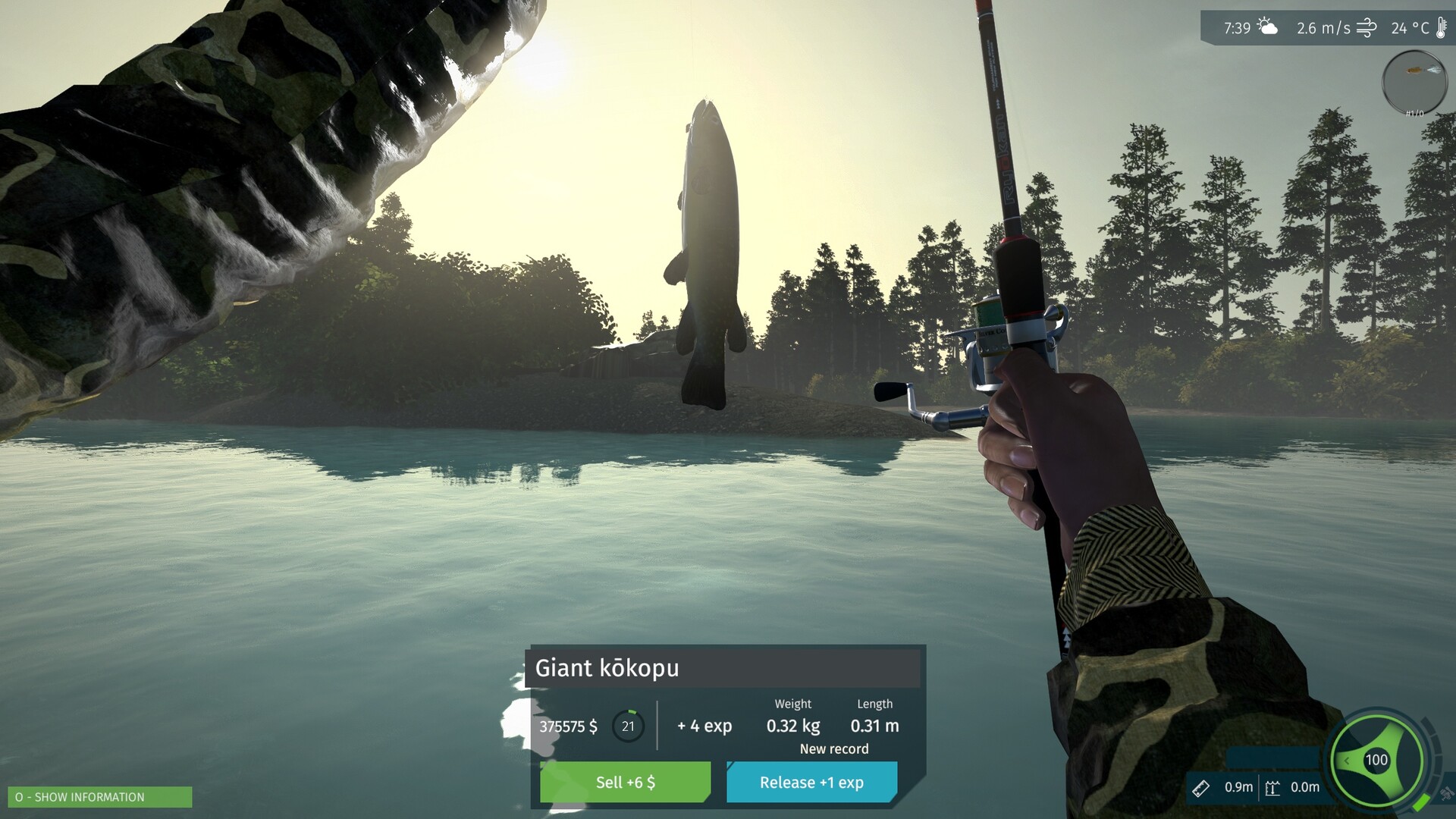 [$ 2.21] Ultimate Fishing Simulator - Taupo Lake DLC Steam CD Key