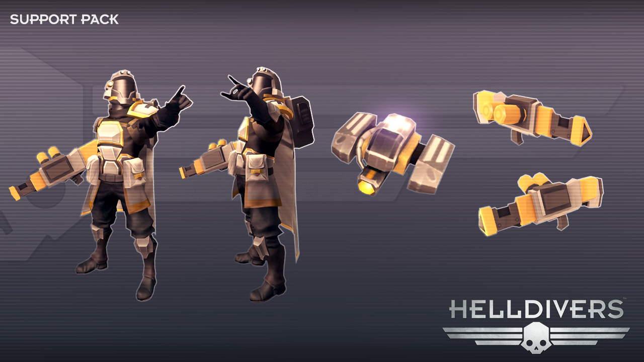 [$ 0.95] HELLDIVERS - Support Pack DLC Steam CD Key