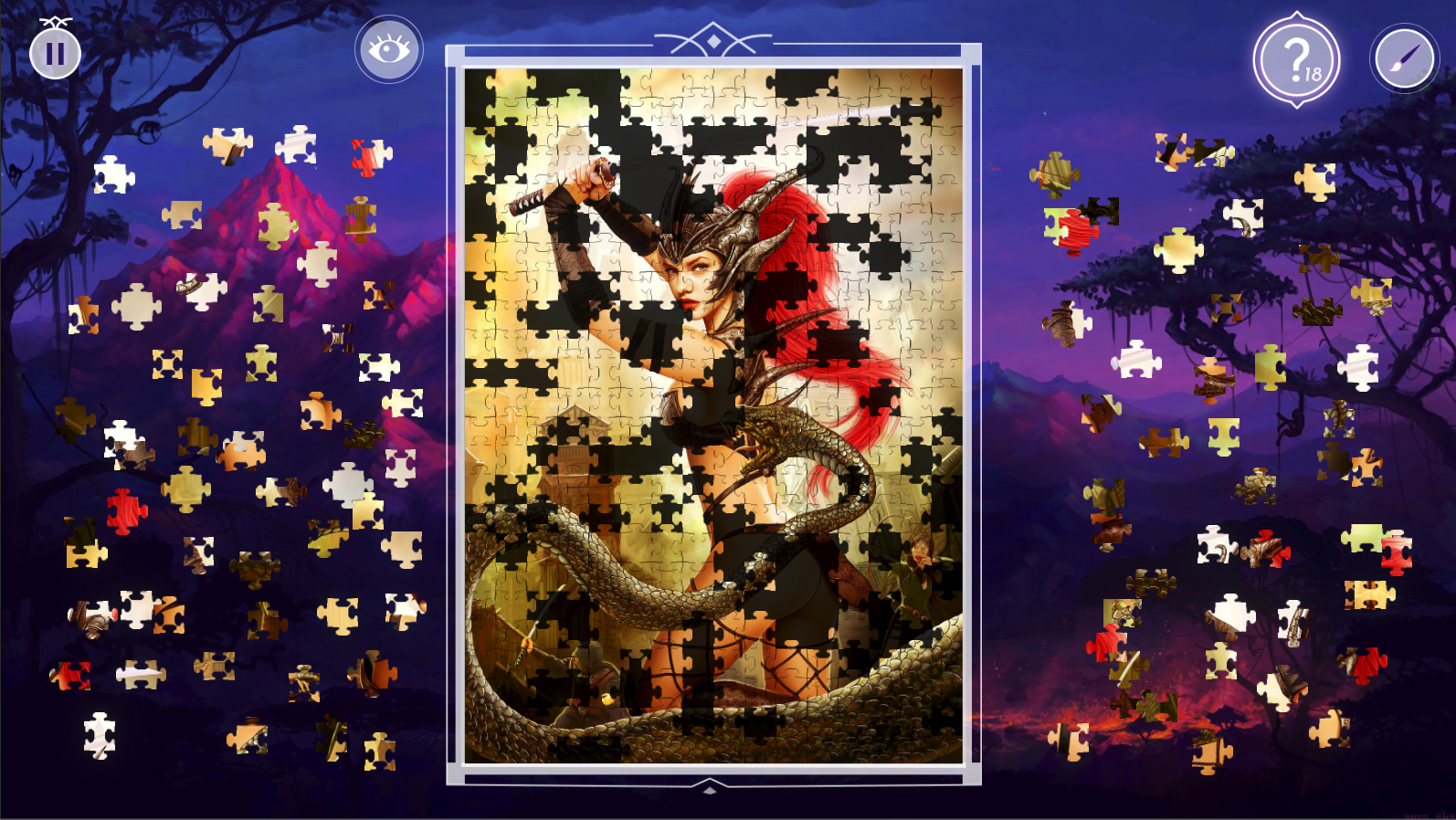 [$ 2.81] Dark Fantasy 2: Jigsaw Puzzle Steam CD Key