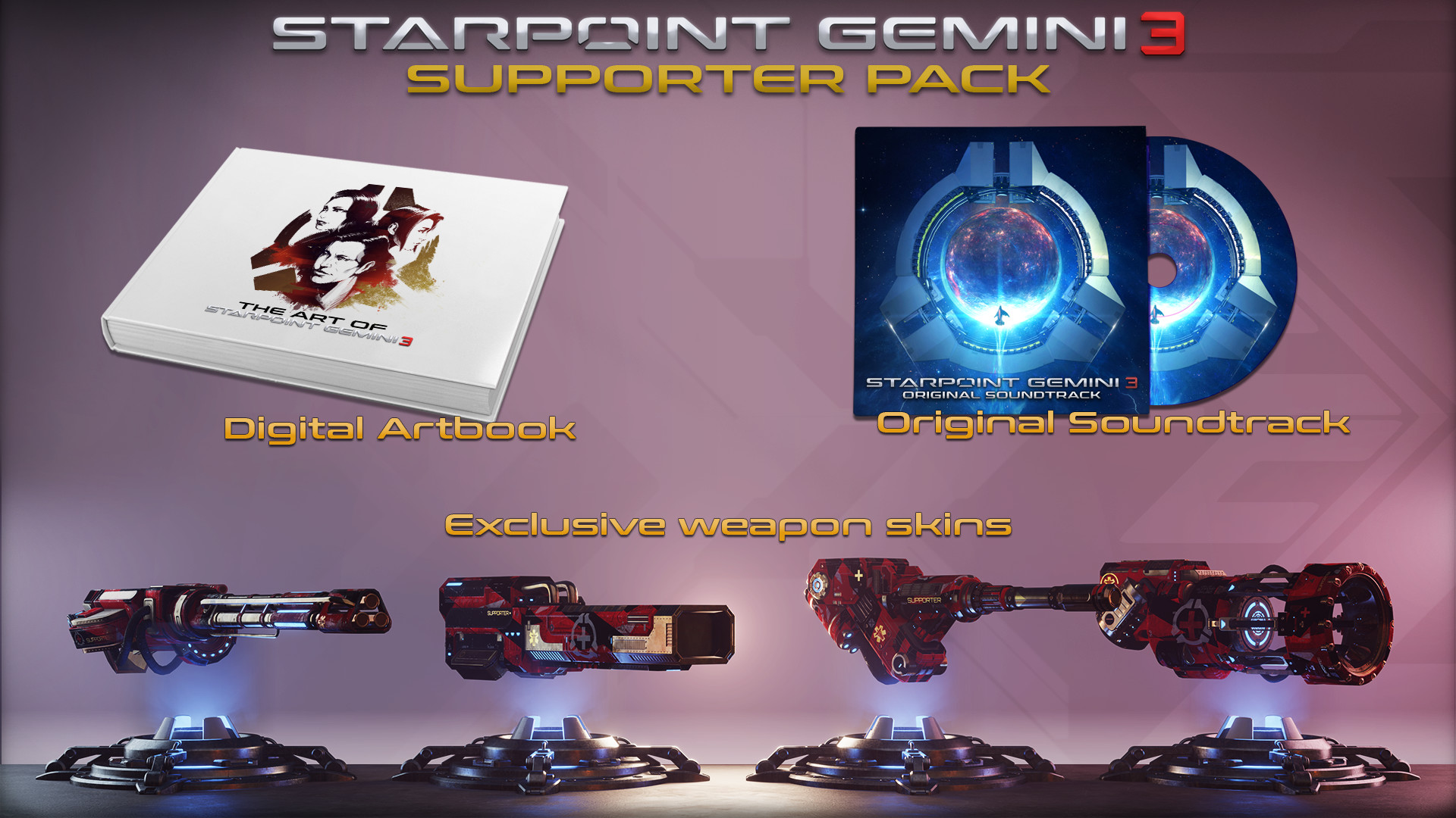 [$ 0.89] Starpoint Gemini 3 - Supporter Pack DLC Steam CD Key