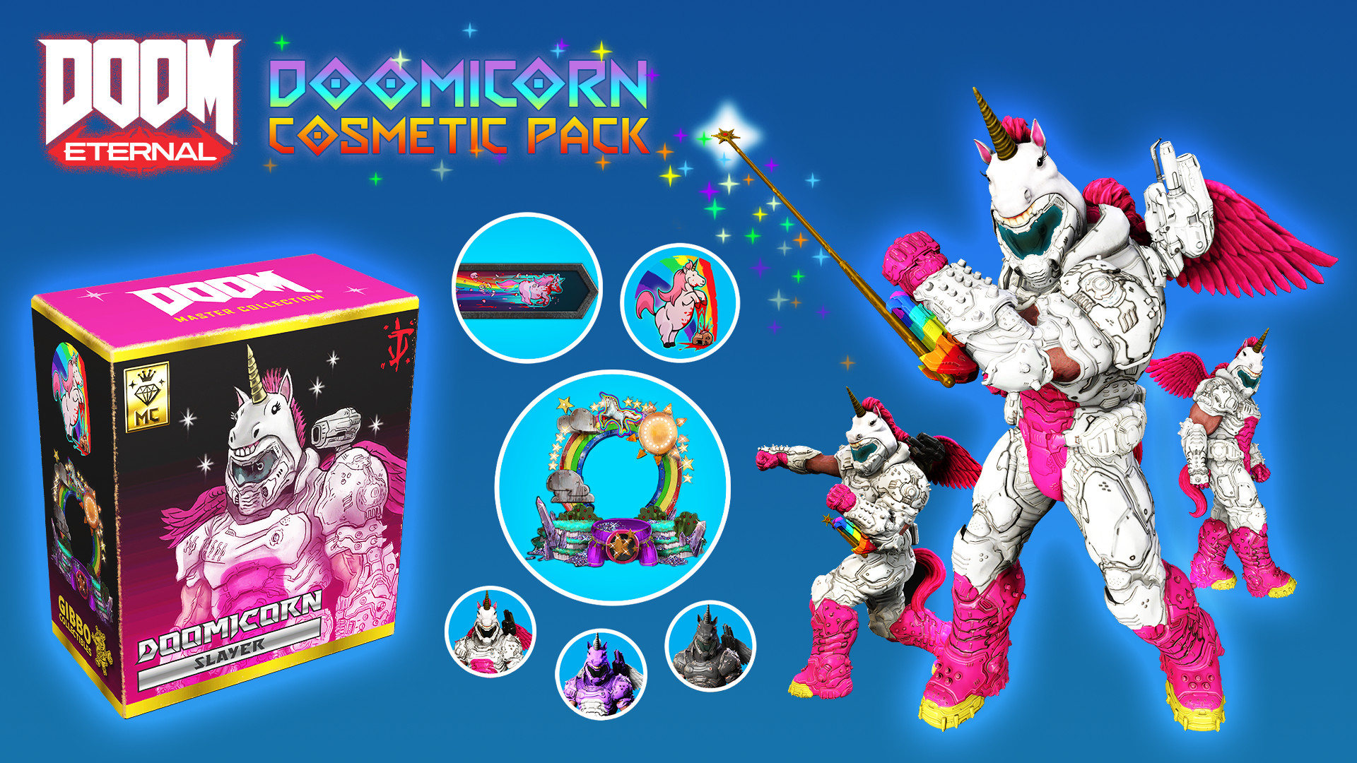 [$ 5.48] DOOMicorn Master Collection Cosmetic Pack EU Nintendo Switch CD key