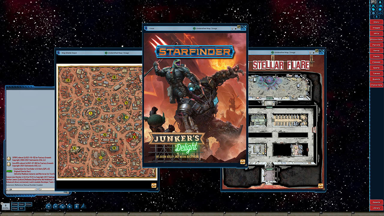 [$ 2.41] Fantasy Grounds - Starfinder RPG - Junker's Delight Steam CD Key
