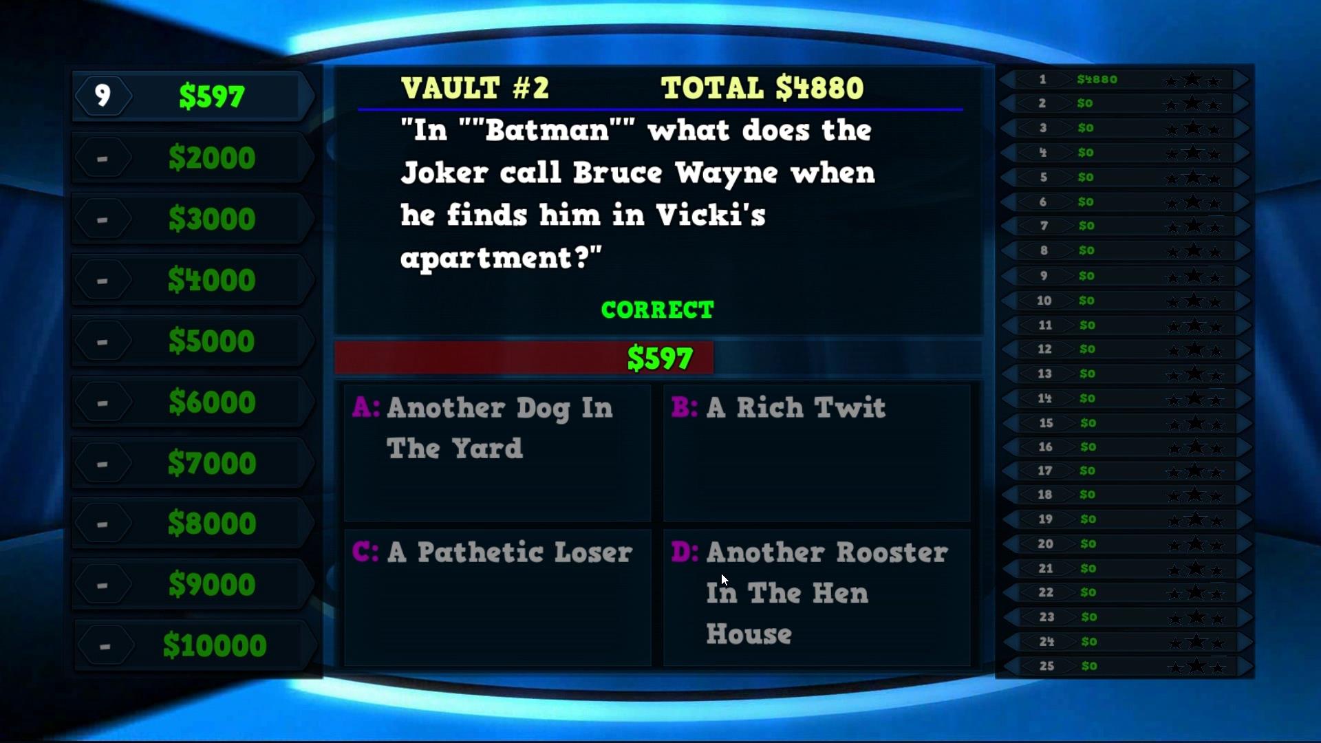[$ 0.18] Trivia Vault: Super Heroes Trivia Steam CD Key