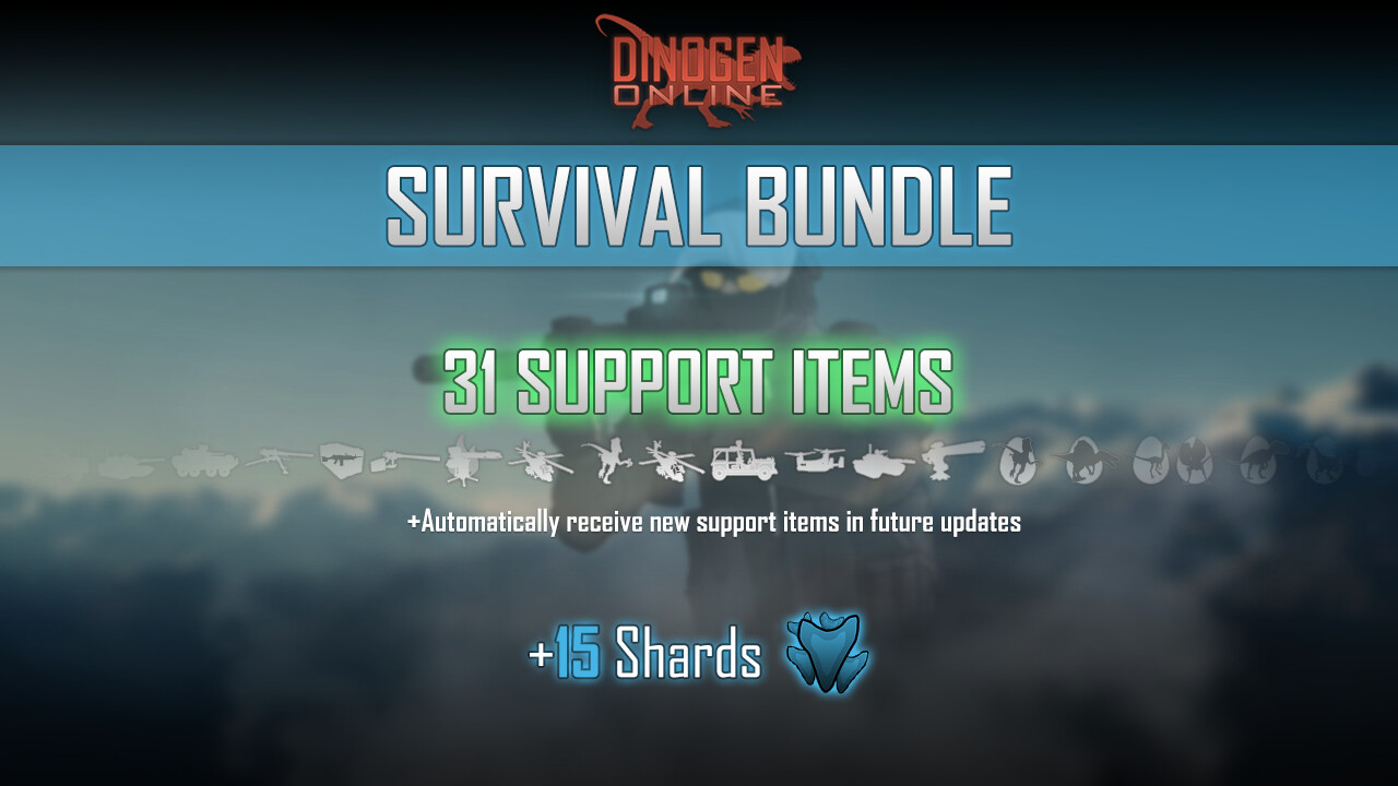 [$ 0.35] Dinogen Online - Survival Bundle DLC Steam CD Key
