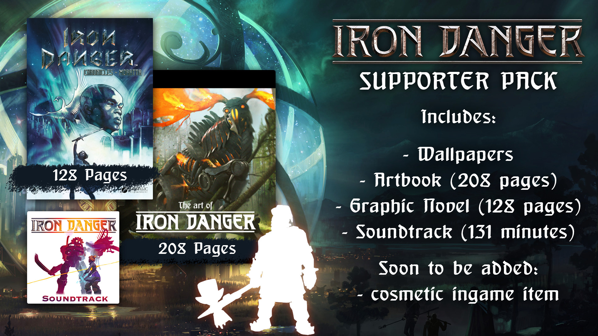 [$ 4.51] Iron Danger - Supporter Pack DLC Steam CD Key