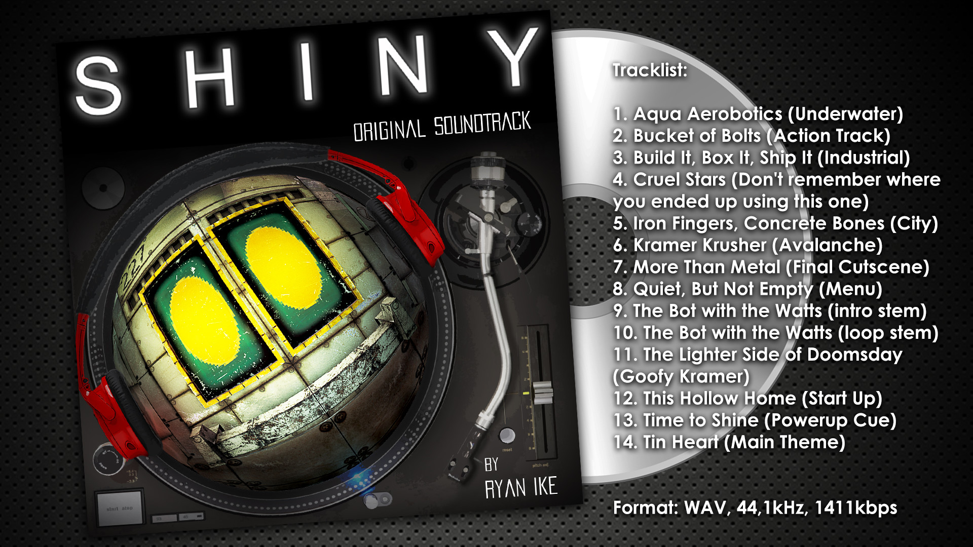 [$ 3.69] Shiny - Official Soundtrack DLC Steam CD Key