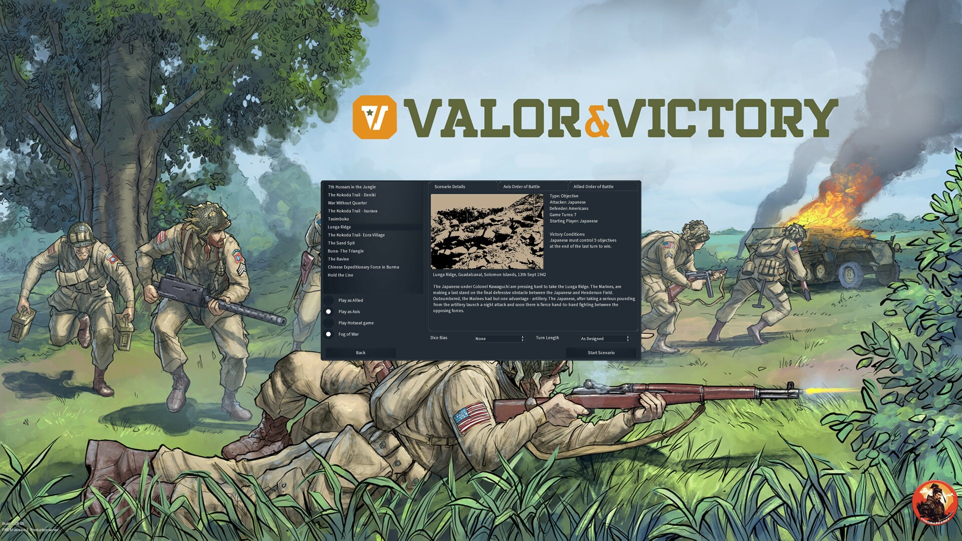[$ 10.14] Valor & Victory - Pacific DLC Steam CD Key