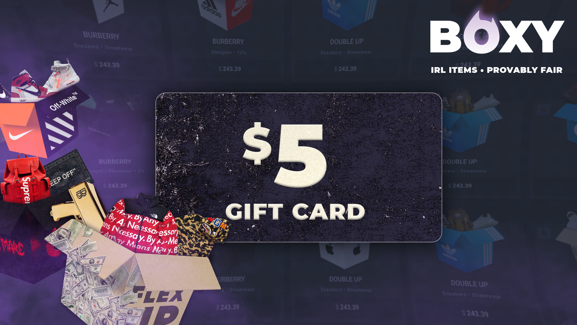 [$ 6.29] BOXY.io $5 Gift Card