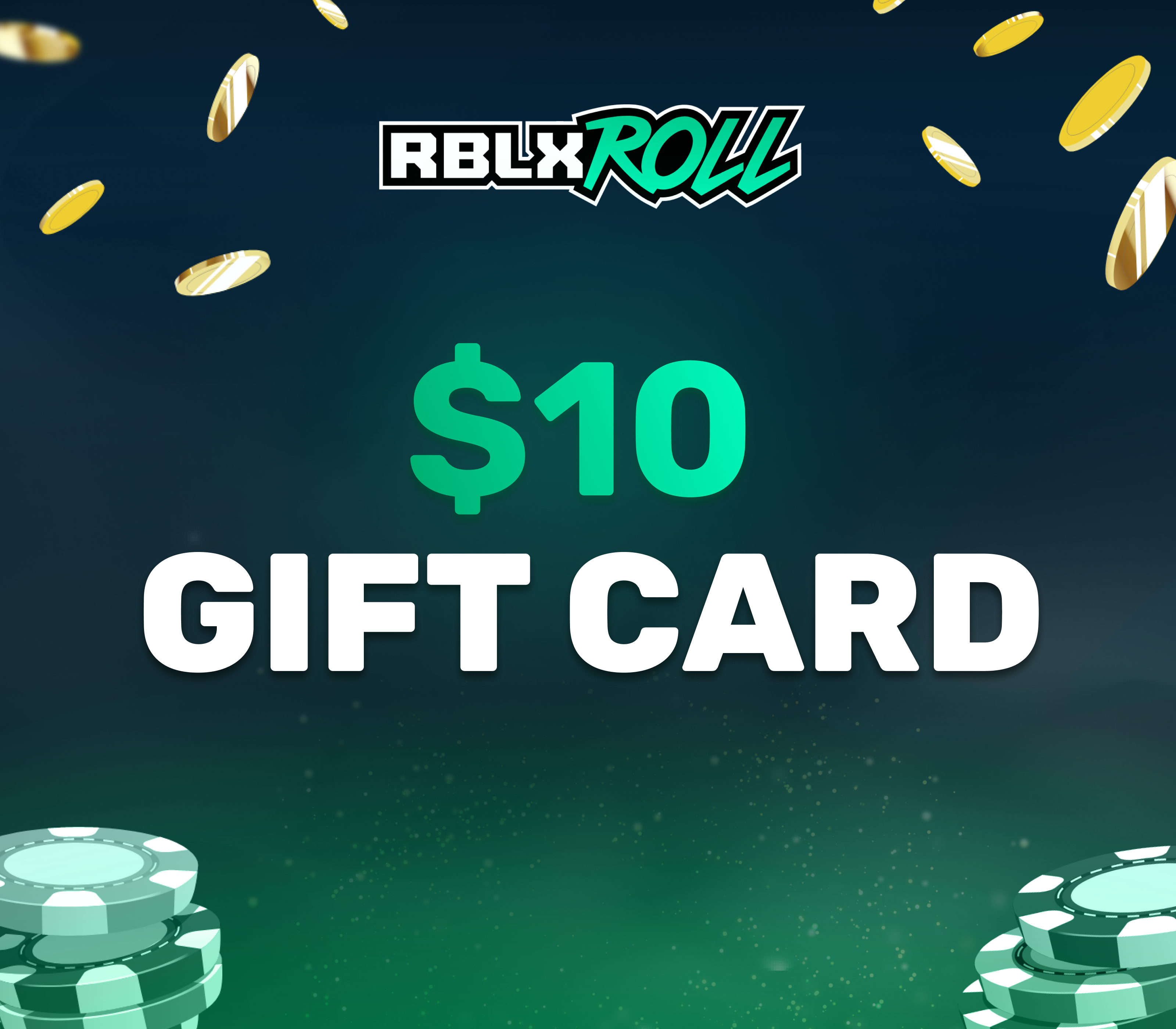 [$ 11.99] RBLXRoll $10 Balance Gift Card