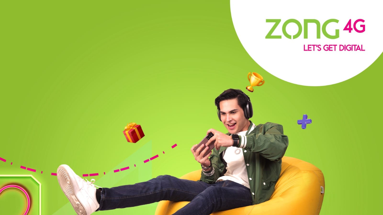 [$ 1.18] Zong 147 PKR Mobile Top-up PK