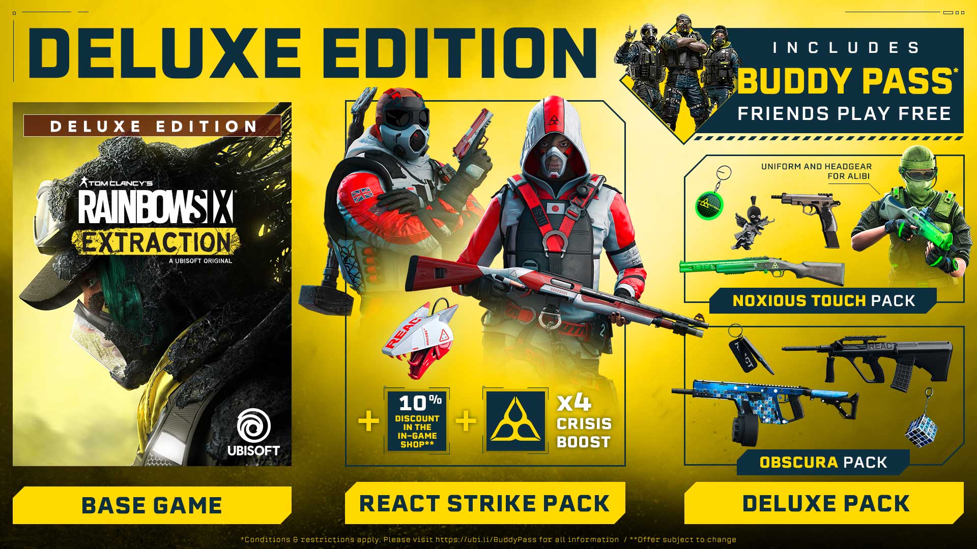 [$ 19.32] Tom Clancy's Rainbow Six Extraction Deluxe Edition XBOX One / Xbox Series X|S CD Key
