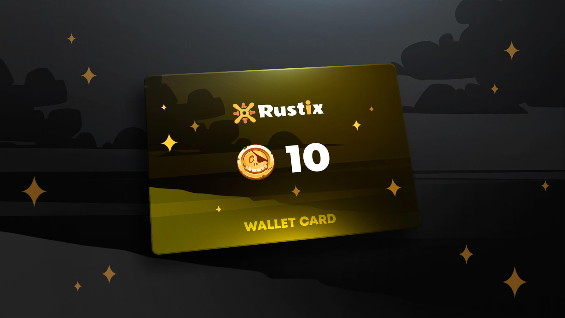 [$ 11.3] Rustix.io 10 USD Wallet Card Code