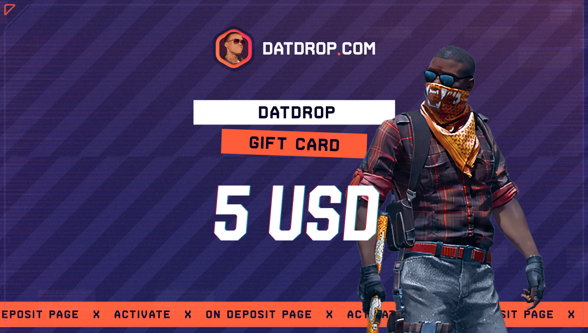 [$ 5.45] DatDrop 5 USD Gift Card
