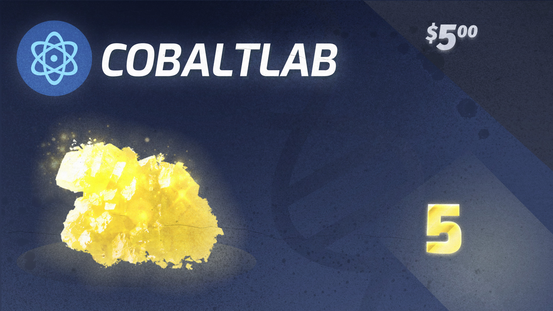 [$ 5.1] Cobaltlab.tech 5 Sulfur Gift Card