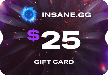 [$ 29.67] Insane.gg Gift Card $25 Code