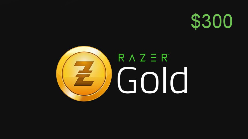 [$ 316.16] Razer Gold $300 Global