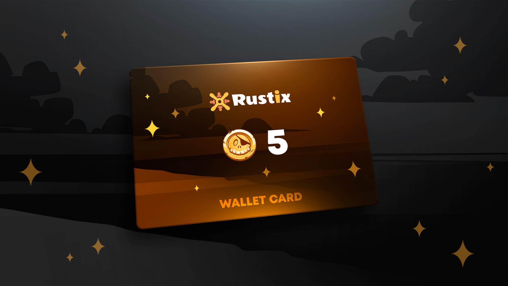[$ 5.65] Rustix.io 5 USD Wallet Card Code