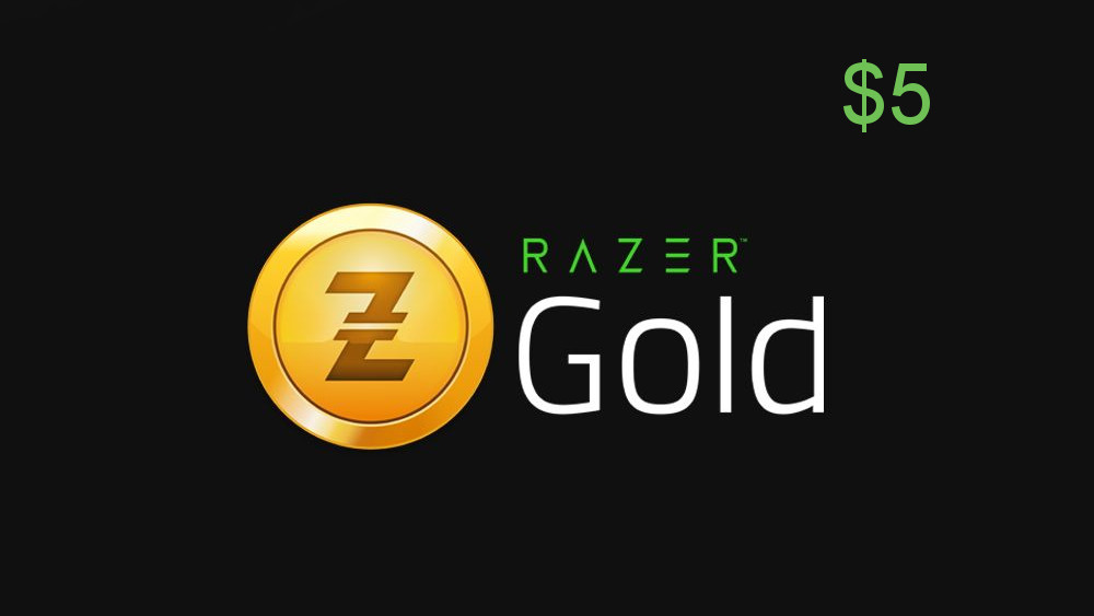 [$ 5.08] Razer Gold $5 US