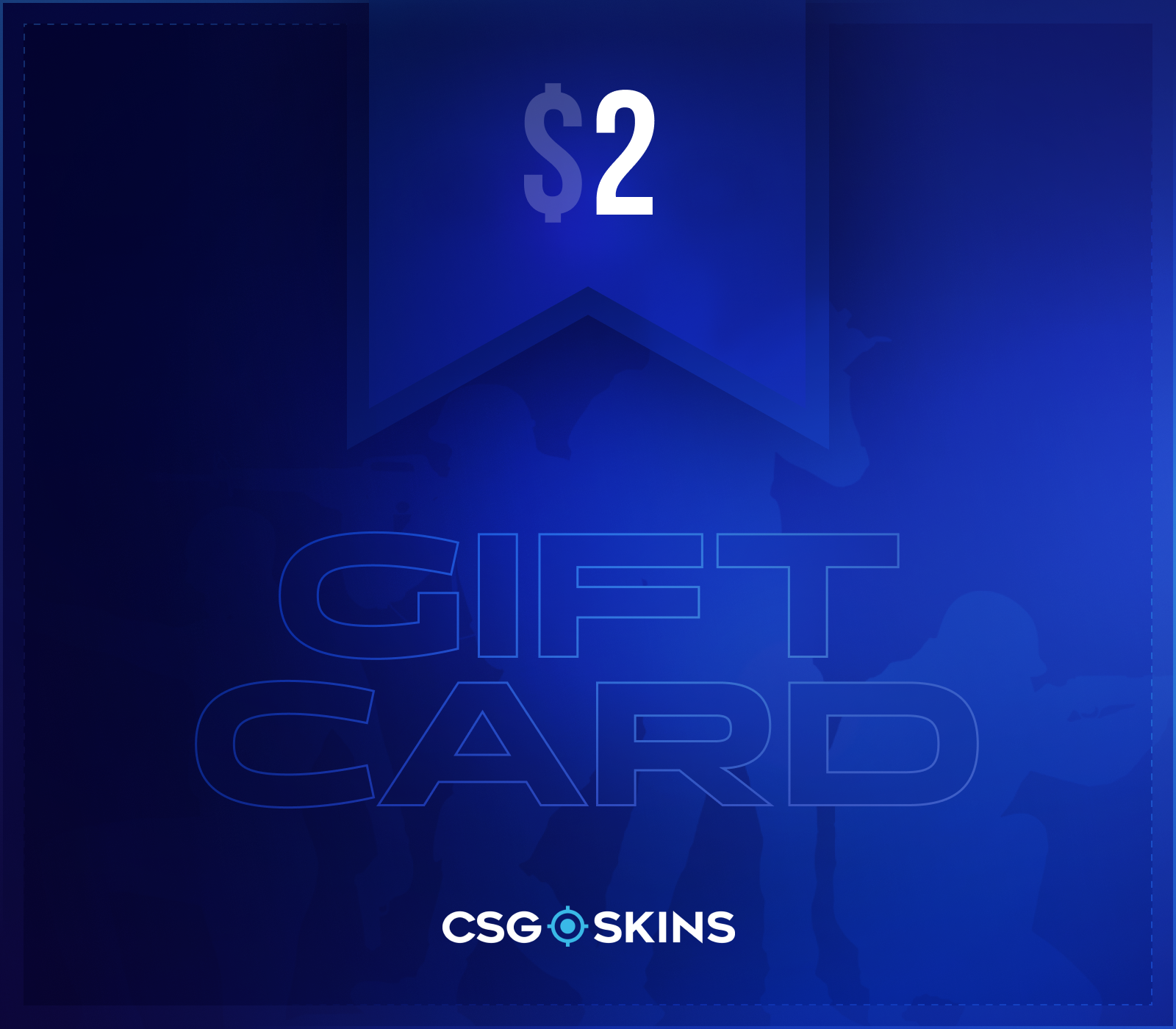 [$ 2.2] CSGO-Skins $2 Gift Card