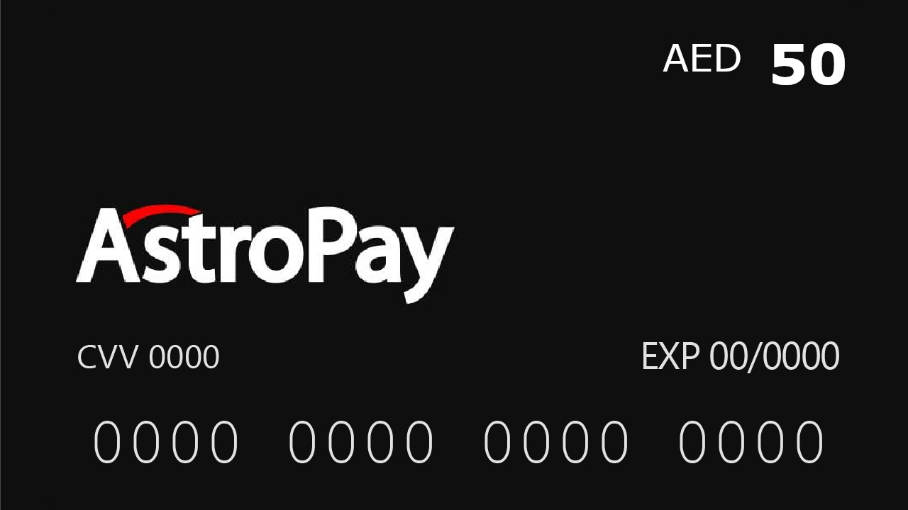 [$ 16.47] Astropay Card 50 AED AE