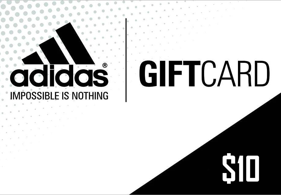 [$ 12] Adidas Store $10 Gift Card US