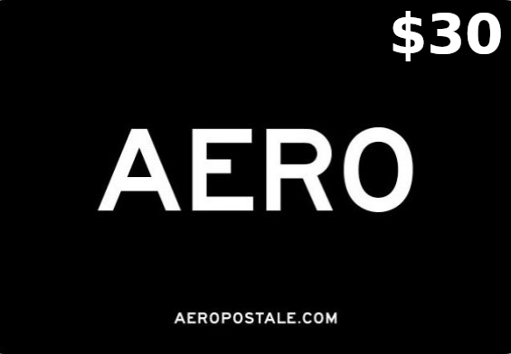 [$ 21.21] Aeropostale $30 Gift Card US