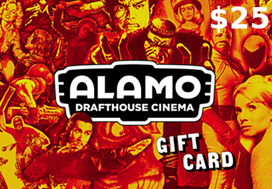 [$ 16.95] Alamo Drafthouse Cinema $25 Gift Card US